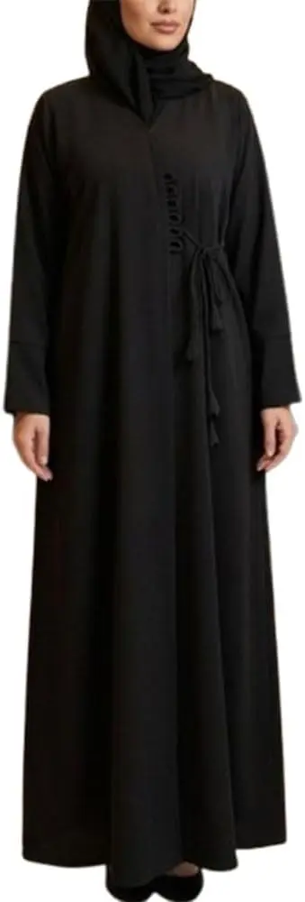 MAISUN Dubai abaya gown with matching Sheila scarf